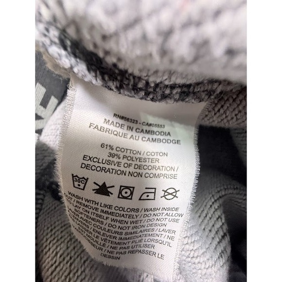 Nike Dri-FIT Jogger Sweatpants Gray Big Swoosh Logo Elastic Waist Size S - Picture 4 of 7